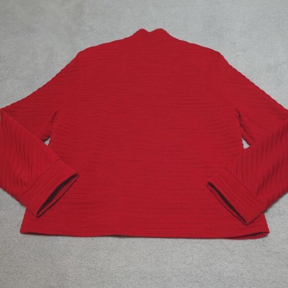 Caroline Rose Set Womens XS Red Black Wool Jacket Tank Pants Christmas‎ Holiday - Picture 3 of 16